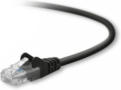 Cat5e-7 FT Black patch cable 10 pack